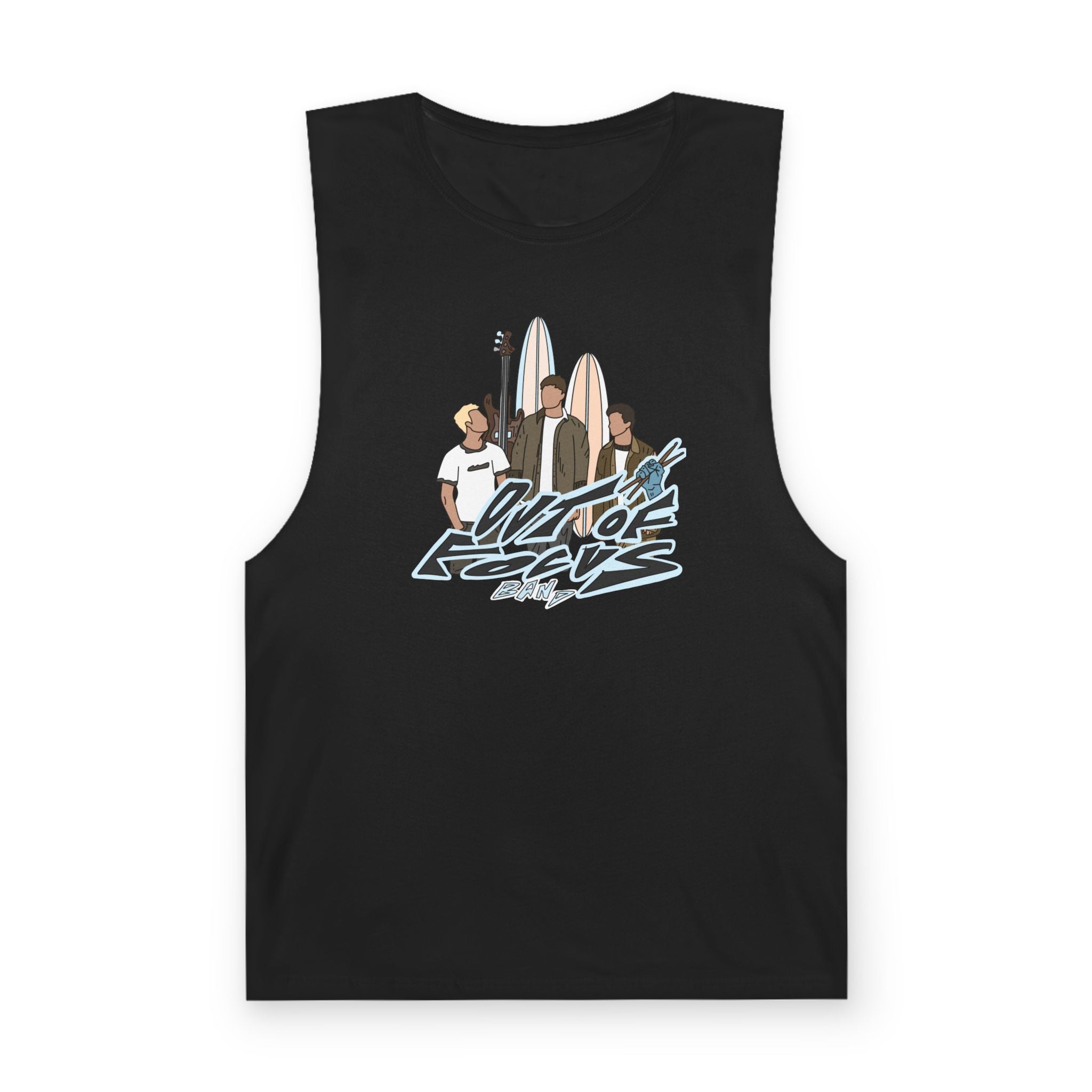 Out Of Focus Band - Surf Boards Singlet
