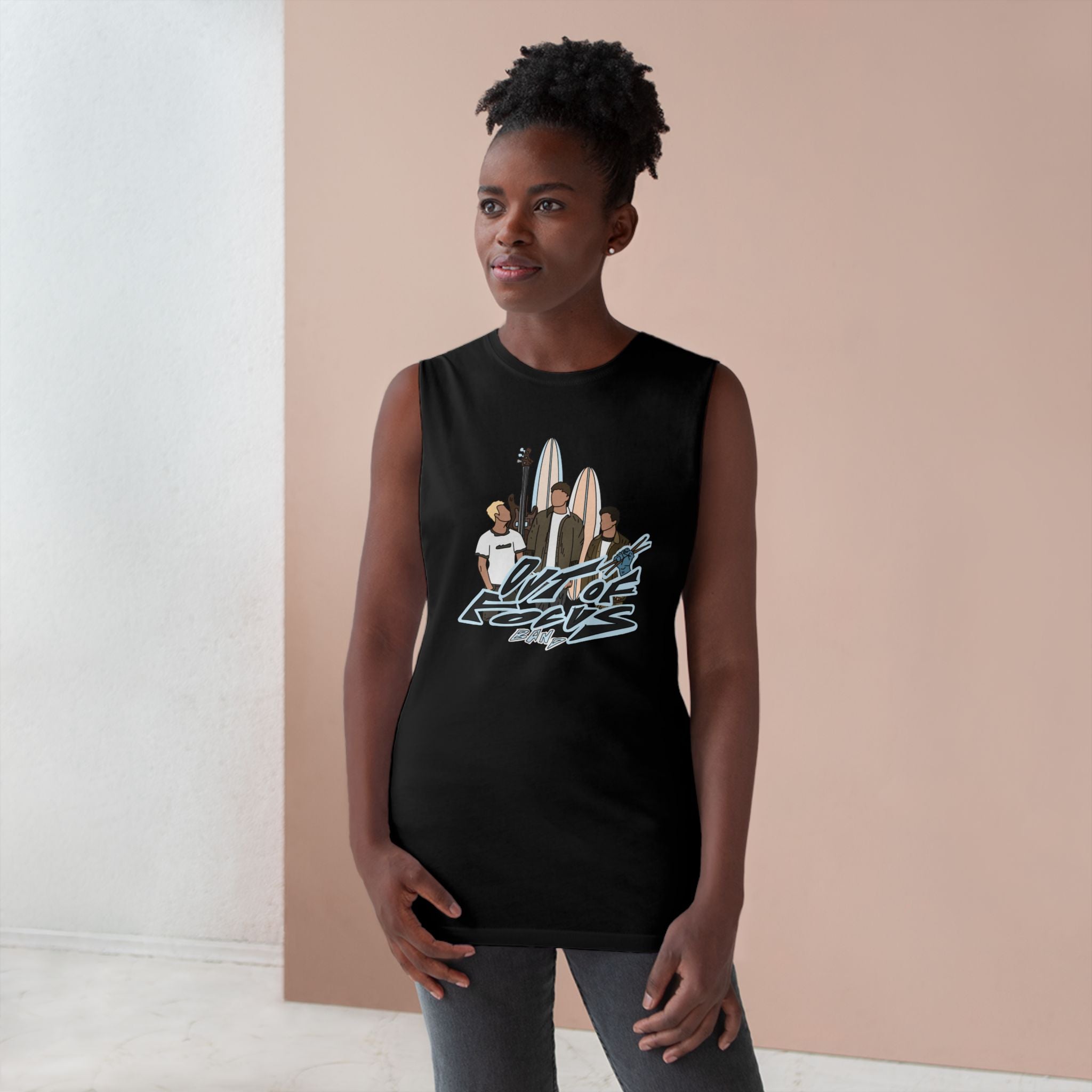 Out Of Focus Band - Surf Boards Singlet