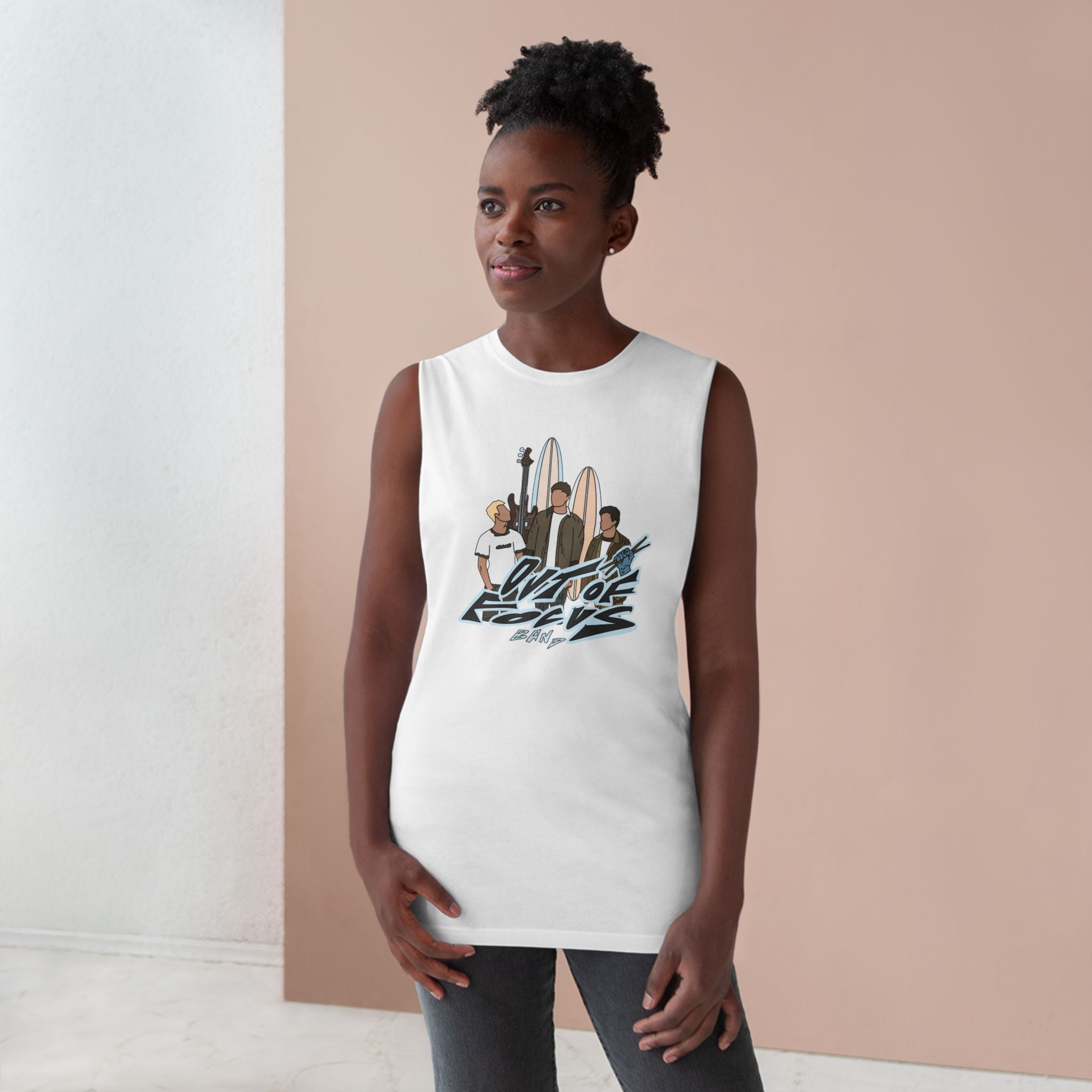 Out Of Focus Band - Surf Boards Singlet
